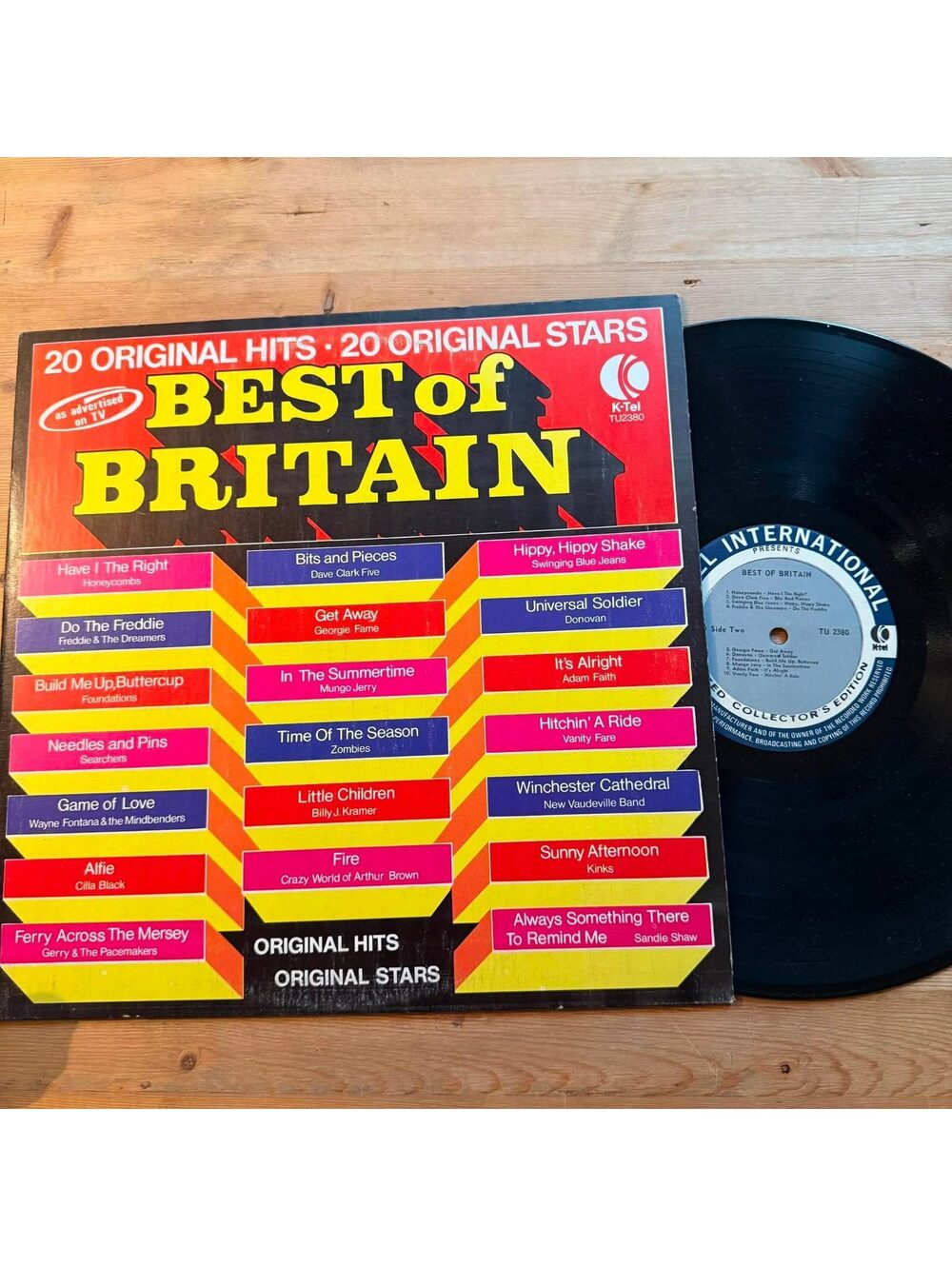 Various - The Best of Britiain 33rpm VG+ VR24